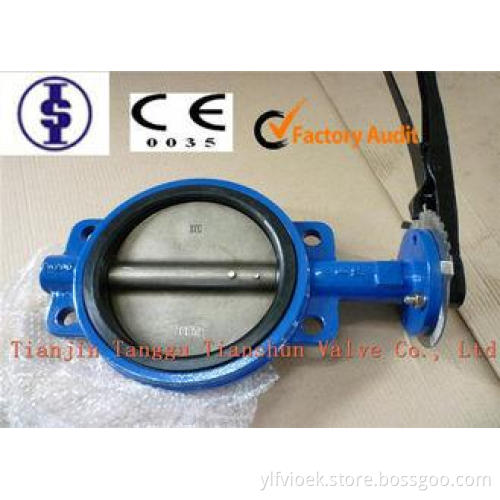 Lug / U / Grooved Type Wafer Butterfly Valves , Water Mannu
